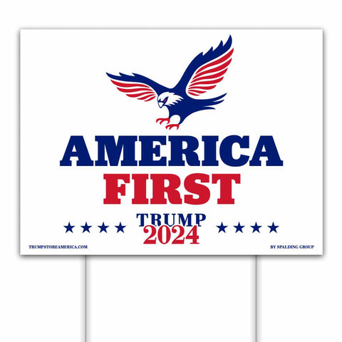 America First 2024 Yard Sign