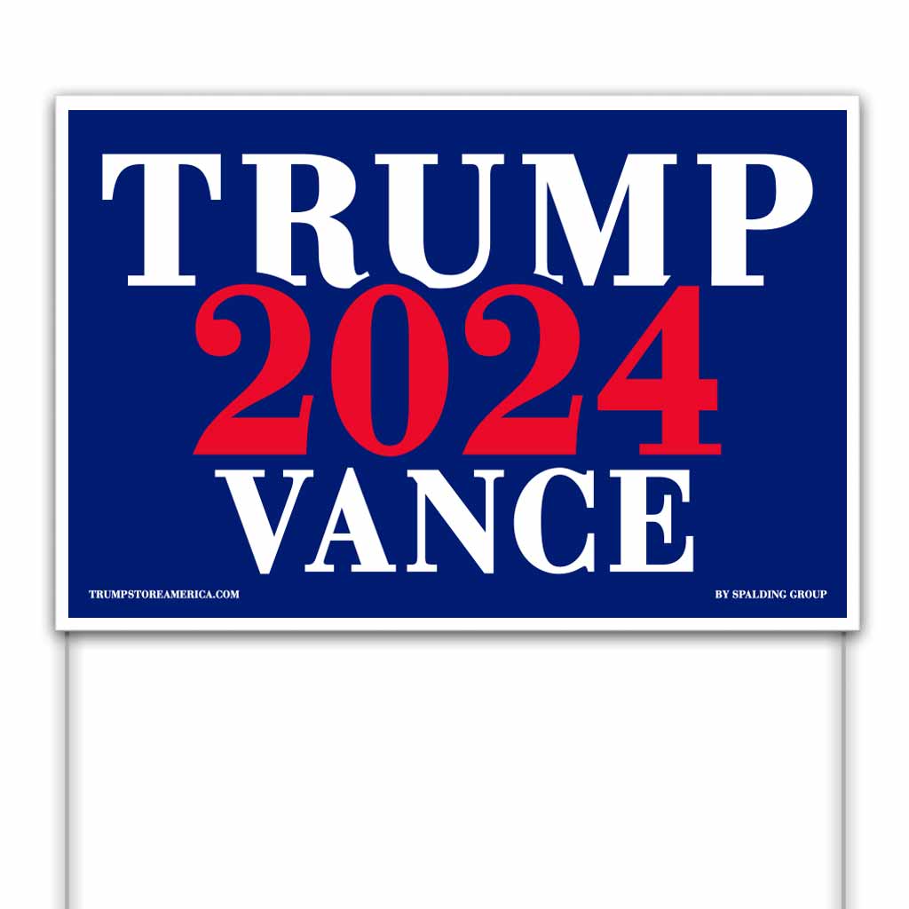 Trump Sign Generator Trump Vance 2024 Yard Sign – TrumpStoreAmerica