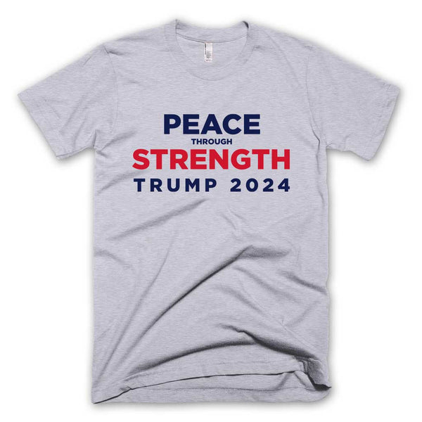 Peace Through Strength Trump 2024 T-shirt