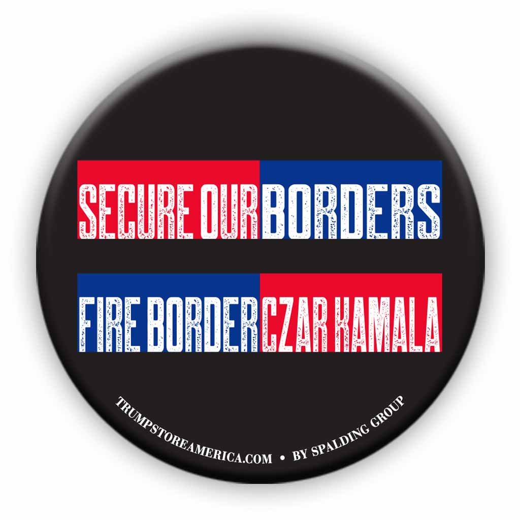 Fire Border Czar Kamala Button