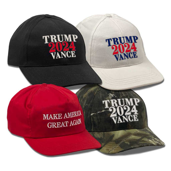 Choose Your Own Trump Hat 4 Pack - Made In USA