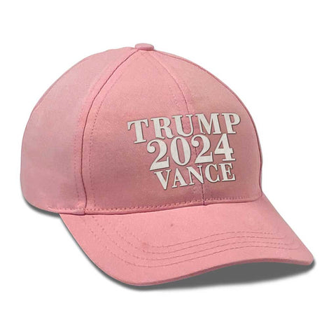 Trump 2024 Pink MAGA Hat – Embroidered Baseball Cap, Make America Great Again