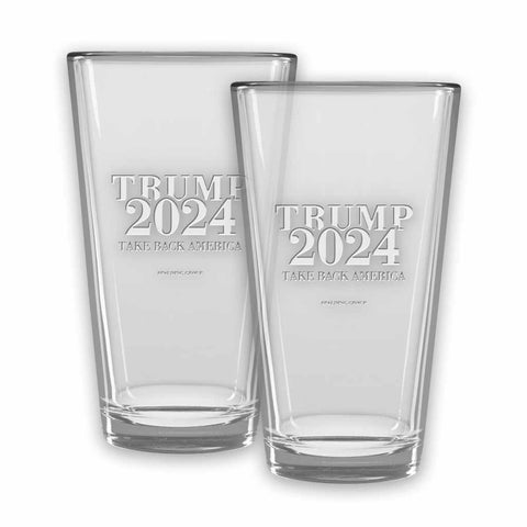 Trump 2024 Micro-Brew Glasses (set of 2)