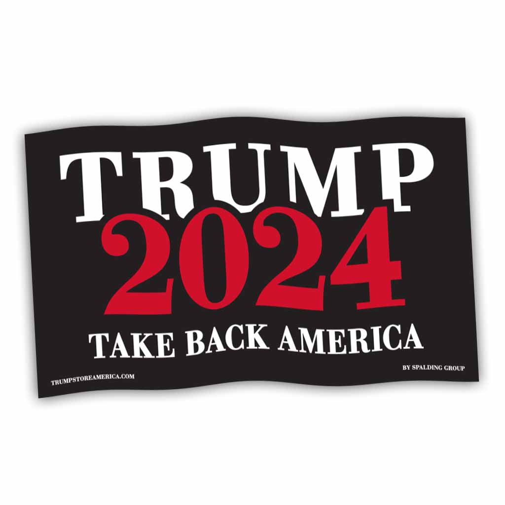 Trump 2024 3'x5' Flag - Made in USA
