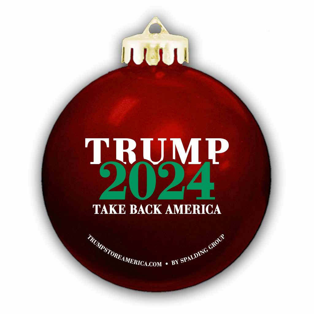 Donald Trump Christmas Ornament, Trump Ornament, Trump 2024 Ornament, MAGA  Ornament, Patriotic Gifts, Republican Gifts 