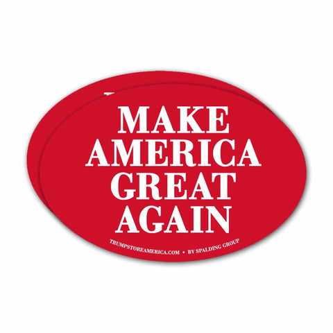 (Pack of 2) Make America Great Again Bumper Sticker