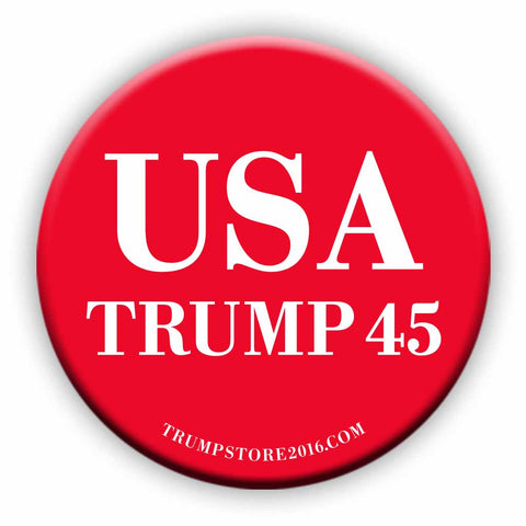 USA Trump 45 Button
